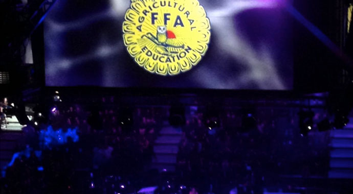 California State FFA Conference 2014 - Stage