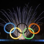 Olympic Rings in Rio. Associated Press Photo