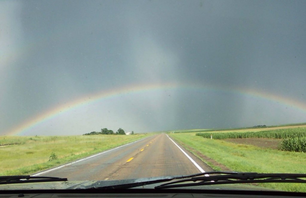 Rainbow in Nebraska