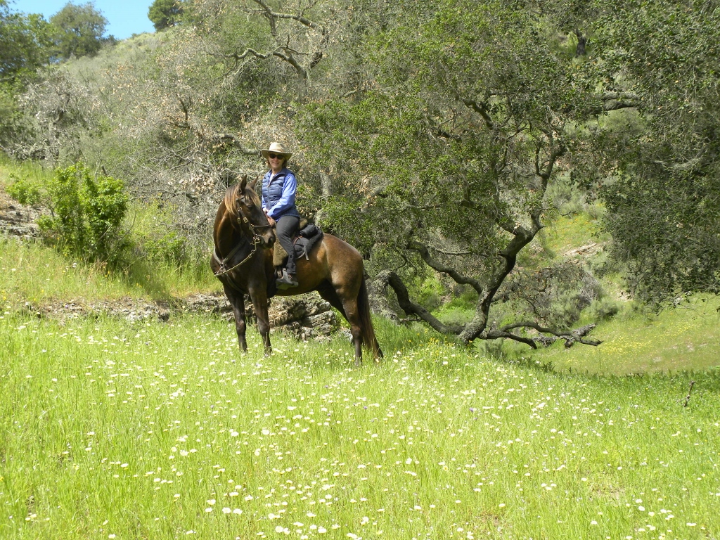 Margaet on her ranch (1024x768)