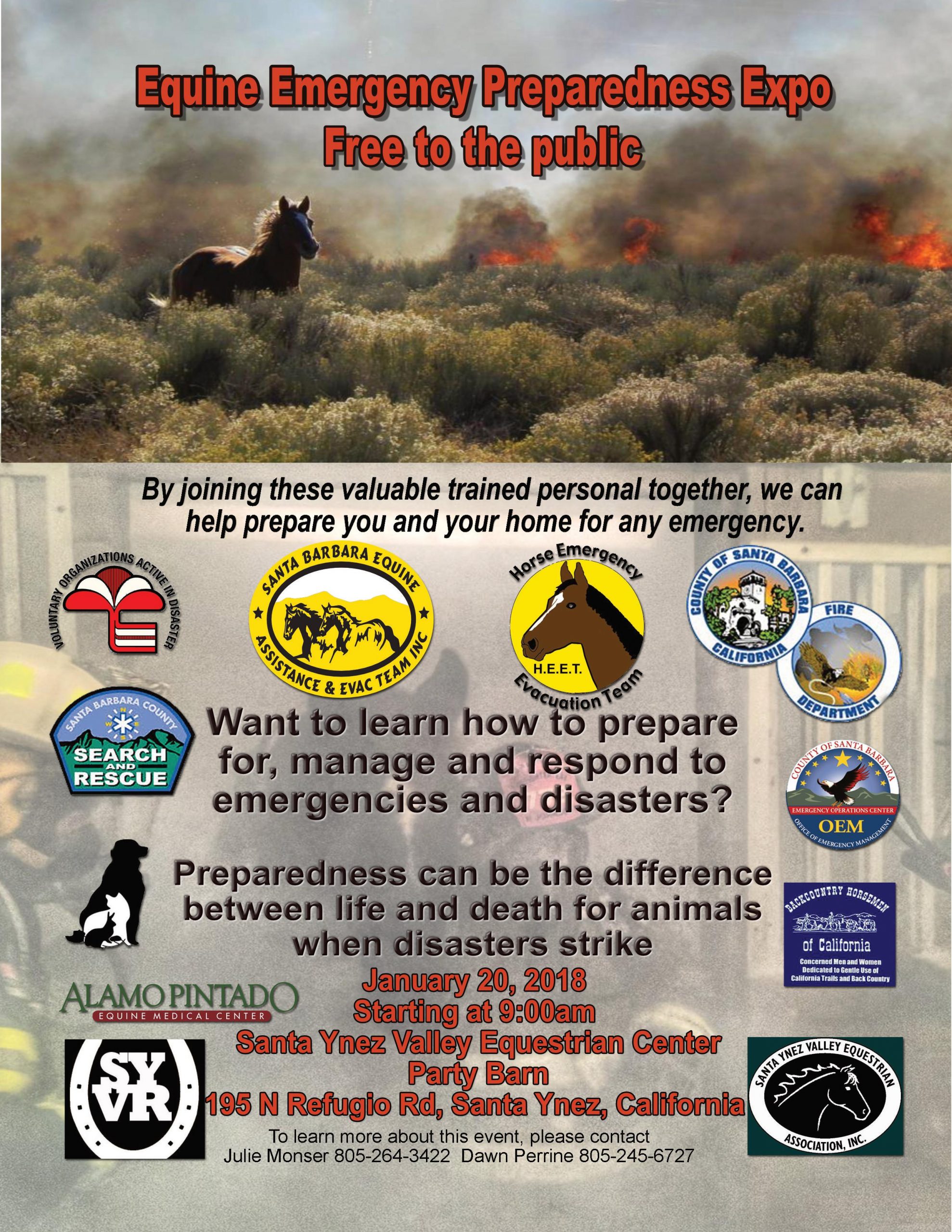 Learn How to Save Your Horse at the Equine Emergency Preparedness Expo | SLO Horse News