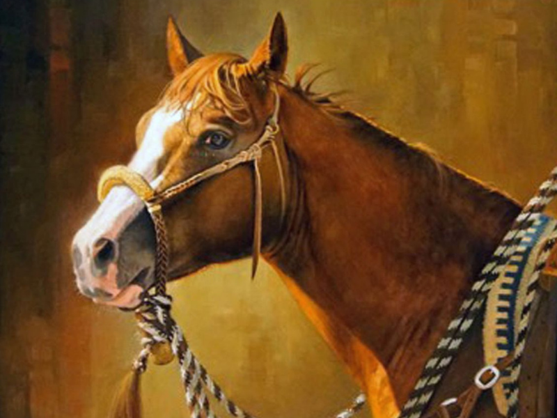 Capturing the Essence of Horse and Human: Western Portrait Artist Vicki Catapano | SLO Horse News