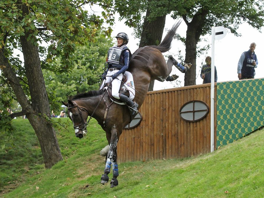 Andrea Baxter and Indy 500 Brave the Biggest, Baddest Burghley Ever | SLO Horse News