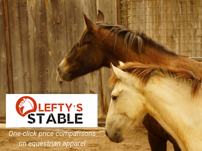 Lefty’s Stable: One-Click Price Comparisons on Equestrian Apparel | SLO Horse News