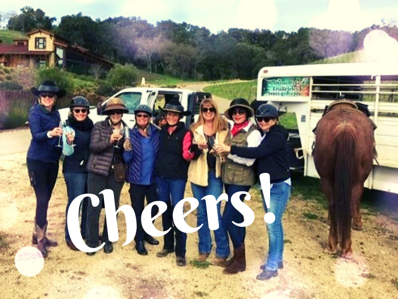 Horses and Wine Blend Together for a Great Equestrian Girls’ Getaway Time | SLO Horse News